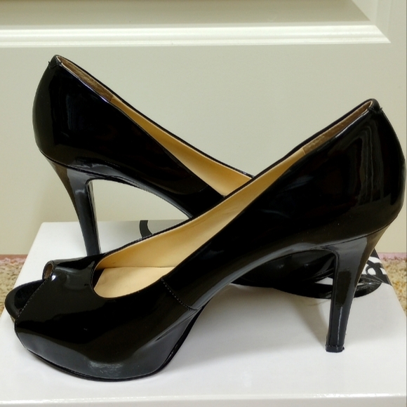 Nine West Shoes - Women's platform pleather high heels